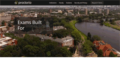 Desktop Screenshot of proctorio.com
