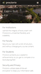 Mobile Screenshot of proctorio.com